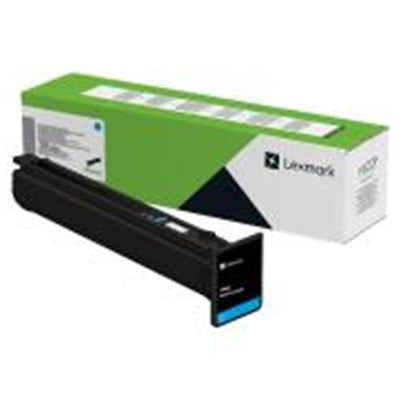 Lexmark Cyan Return Program Toner Cartridge, 46.9K Pages for CS963 & CX96x Printers