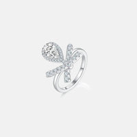 1 Carat Moissanite Zircon 925 Sterling Silver Ring - Store 42