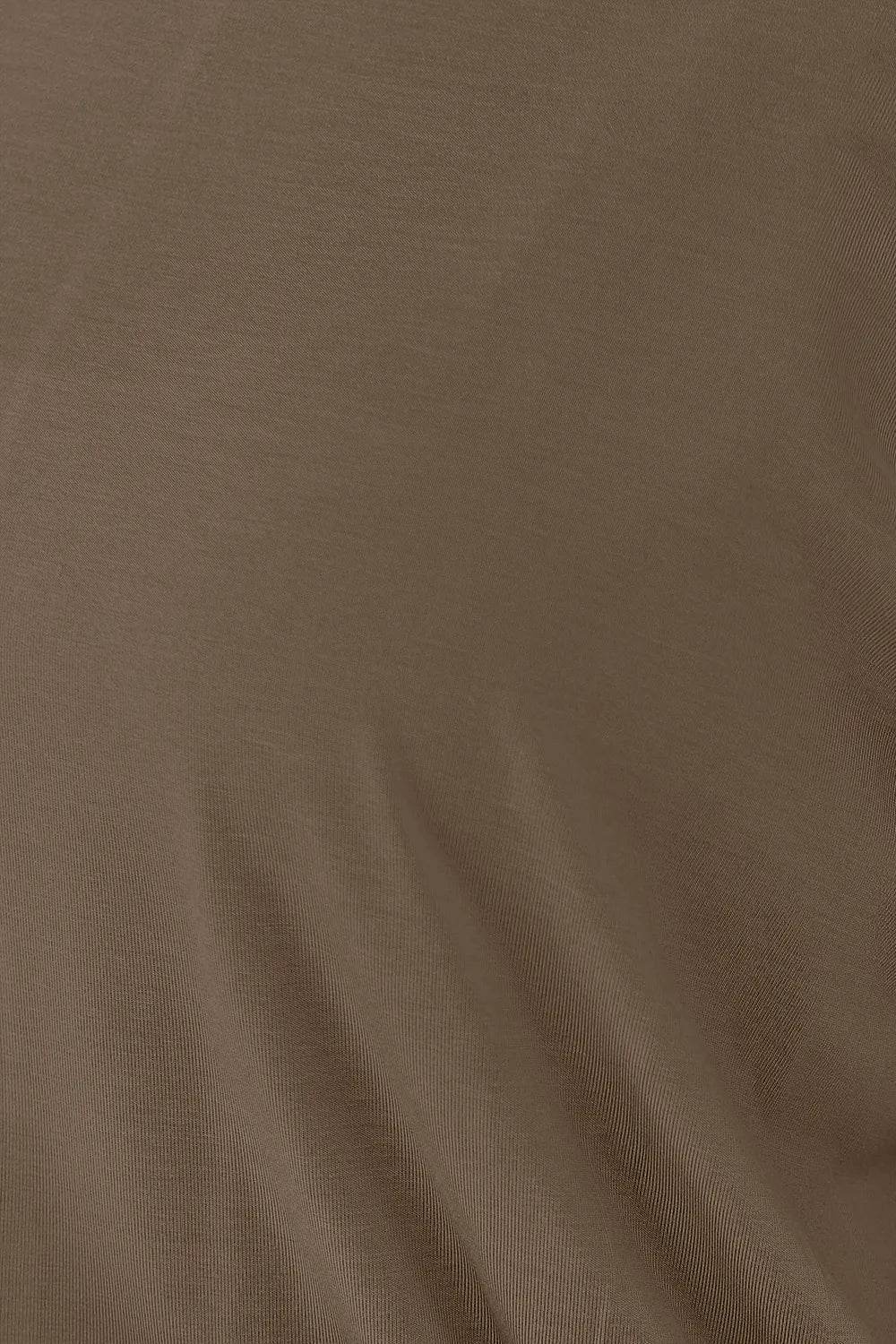 Basic Bae Full Size Round Neck Batwing Sleeve Top - Soft Stretch Rayon Blend, Opaque Design - Store 42