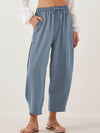 Full Size Drawstring Cropped Jogger Pants Plus Size - Store 42