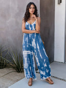 V-Neck Spaghetti Strap Jumpsuit