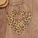Leopard Necklace and Earrings Jewelry Set