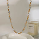 Two-Tone Chain Link Jewelry Set