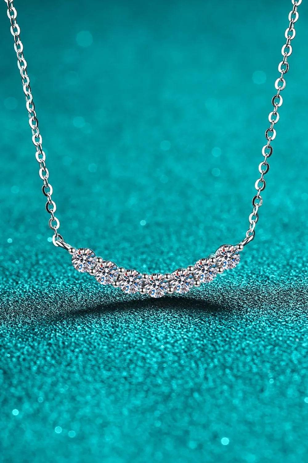 1.4 Carat Moissanite Necklace in 925 Sterling Silver with Certificate of Authenticity - Store 42