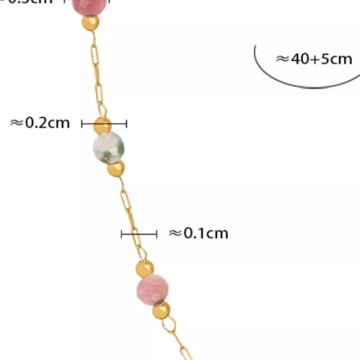 18K Gold-Plated Titanium Steel Necklace