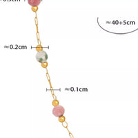 18K Gold-Plated Titanium Steel Necklace