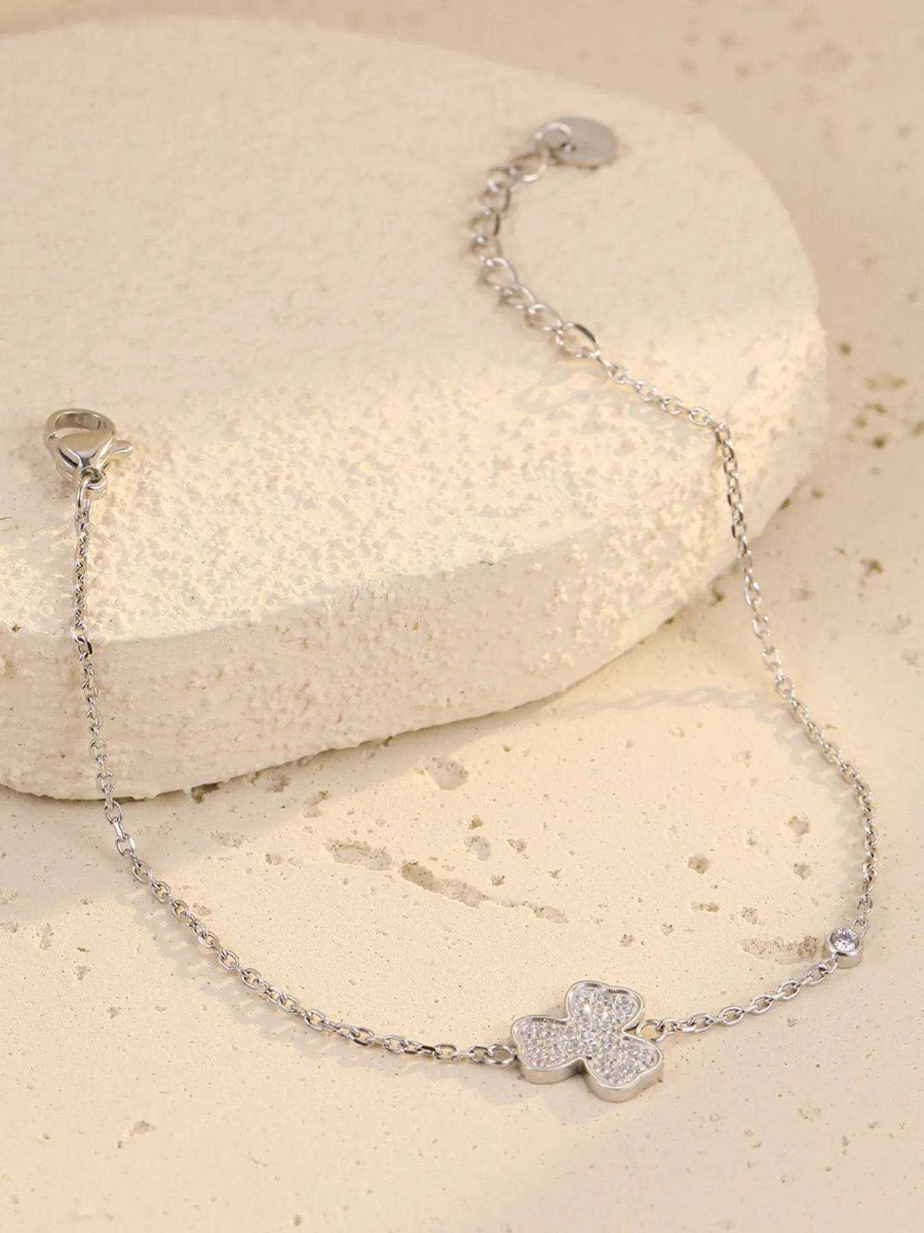 18K Gold-Plated Stainless Steel Zircon Bracelet - Elegant & Durable Fashion Jewelry - Store 42