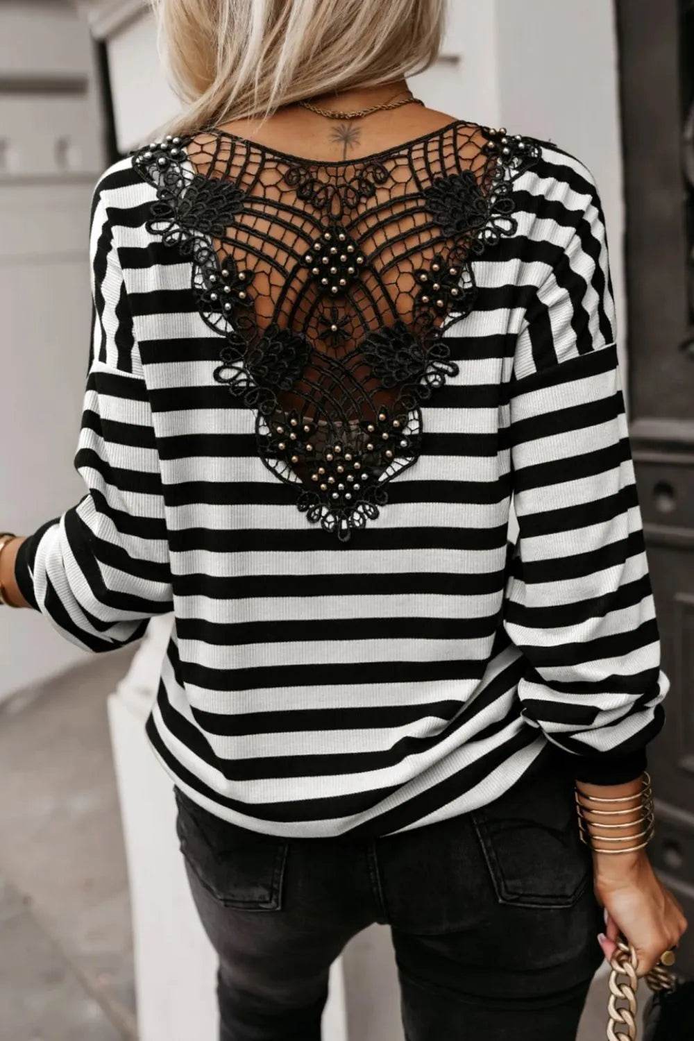 Lace Elegance: Tops, Jeans & Jumpsuits