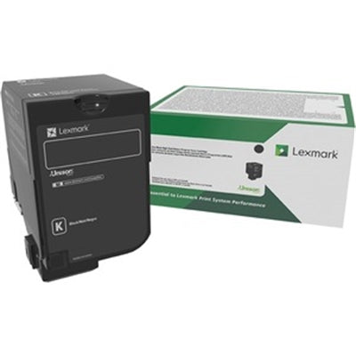 Lexmark CX725 Black 25K Toner Cartridge - Return Program for Reliable Printing