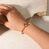 18K Gold-Plated Stainless Steel Toggle Chain Bracelet - Store 42