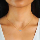1.2 Carat Moissanite Necklace in 925 Sterling Silver | D Color VVS1 Clarity, Elegant Design - Store 42