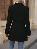Button Up Long Sleeve Coat