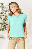 Basic Bae Bamboo Full Size Round Neck Short Sleeve T-Shirt Plus Size