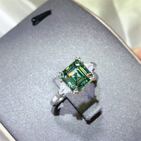 3 Carat Moissanite 925 Sterling Silver Ring