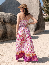 Printed Scoop Neck Cami Dress