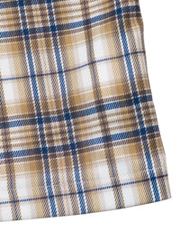 Number 87 Plaid Long Sleeve Blazer