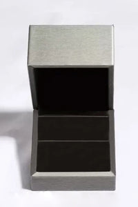 925 Sterling Silver Inlaid Zircon Square Ring