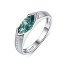 1 Carat Moissanite Ring in 925 Sterling Silver with Certificate & Matching Box - Elegant Jewelry - Store 42