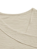 Asymmetrical Short Sleeve Top