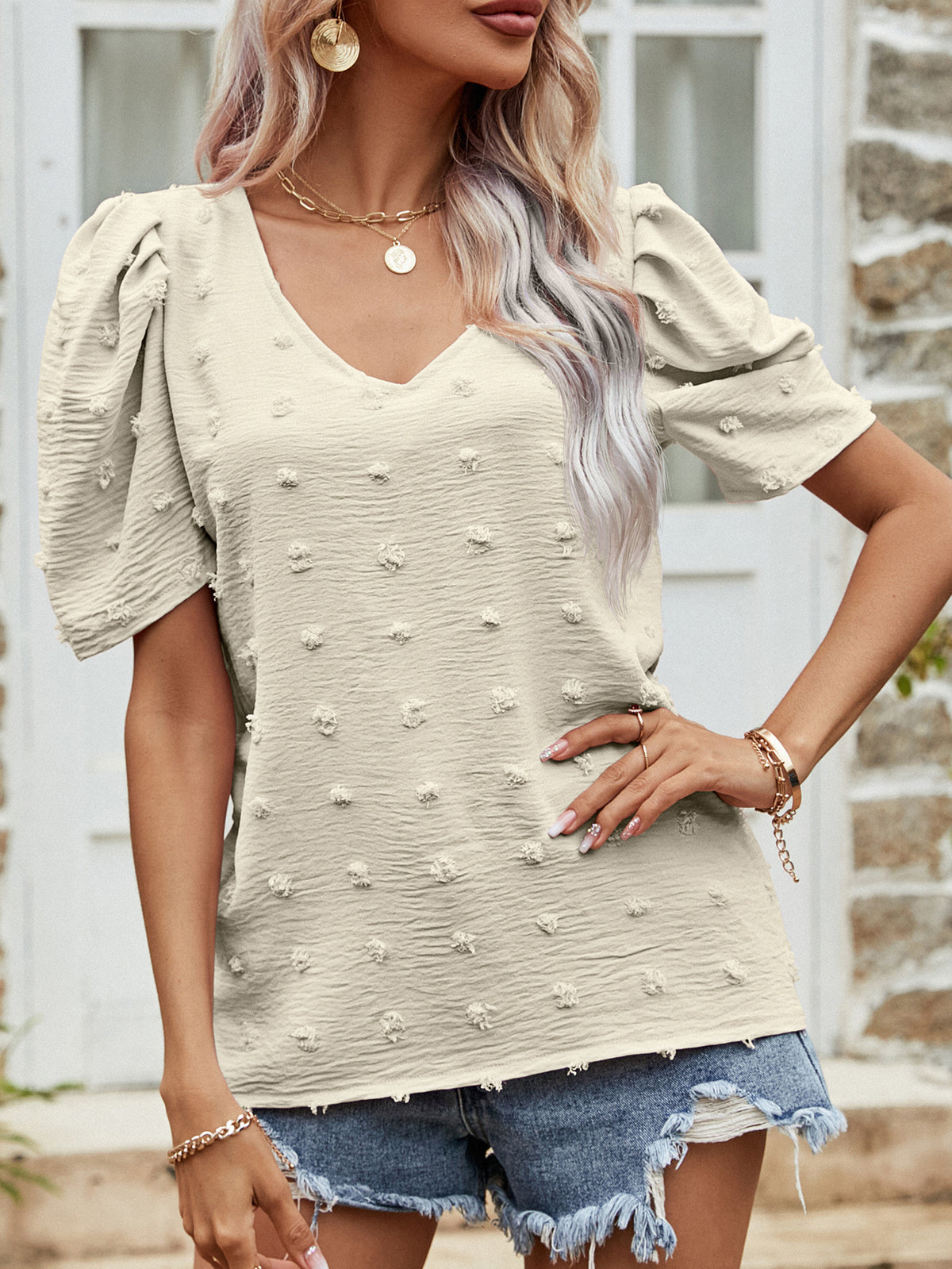 Beige / S