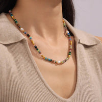 Bohemian 2-Piece Jewelry Set with Natural Stone and Freshwater Pearls - Unique Artisan Design - Store 42