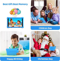 8Inch Kids Tablet Android 11 with Quad-Core 2GB RAM 32GB Storage & Eye-Protection Display