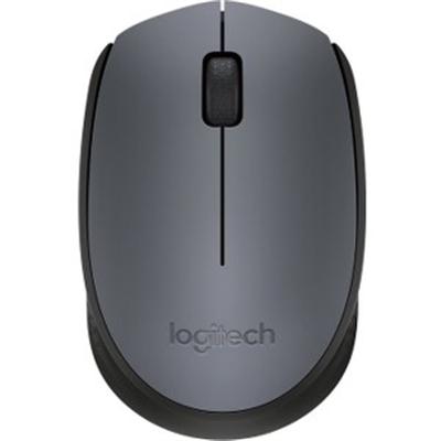 Logitech M170 Wireless Black Clamshell Mouse - Durable, Ergonomic Design for Comfort and Precision