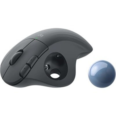 Logitech Ergo M575 Wireless Trackball Mouse for Business - BOLT Technology - Graphite