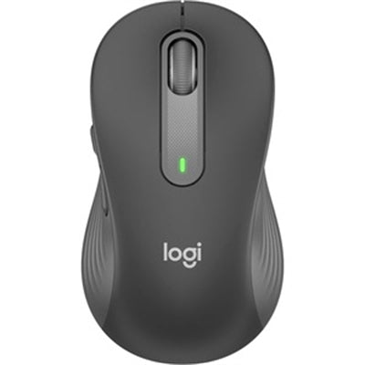 Logitech Signature M650 L Wireless Mouse - SmartWheel Scrolling, Ergonomic Design for All Hand Sizes