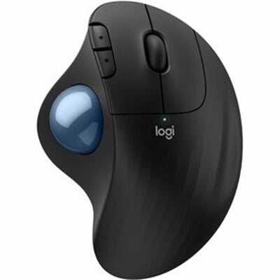 Logitech M575s Wireless Trackball Mouse with Ergonomic Design and Blue Ball Technology