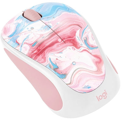 Logitech Cotton Candy Wireless Mouse - Stylish, Ergonomic Design for Comfort and Colorful Aesthetics