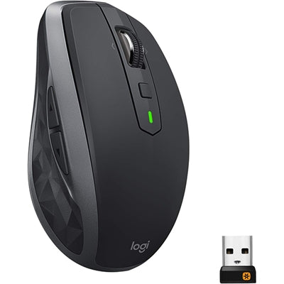 Logitech MX Anywhere 2S Bluetooth Mouse - Compact Wireless Performance in Graphite