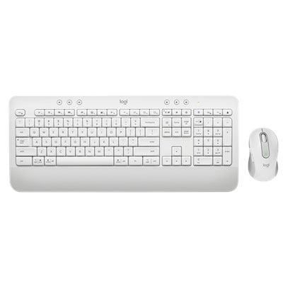 Logitech MK650 Combo for Business - Elegant Off White Wireless Keyboard and Mouse Set