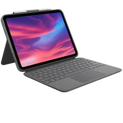 Logitech Combo Touch Keyboard Folio for iPad 10.9-Inch (10th Gen) in Oxford Grey