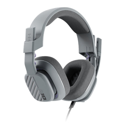 ASTRO Gaming A10 Gen 2 Wired Headset for PC - Enhanced Audio and Stylish Grey Design