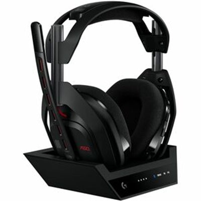Logitech G A50 Gen5 Wireless Gaming Headset - Premium Sound and Comfort in Black