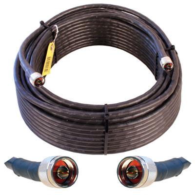 100' Wilson 400 Ultra Low Loss Coax Cable - N Male to N Male - LMR 400 Equivalent