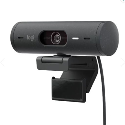Logitech Brio 500 1080p HD Webcam - Graphite - Advanced Clarity & Performance
