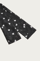 Heart Square Neck Long Sleeve Bodysuit - Store 42