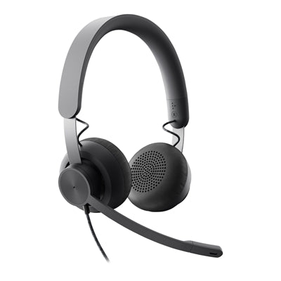 Logitech Zone Wired Headset - Microsoft Teams Certified, Stereo USB-C, Over-the-Head Design, Great Sound Quality