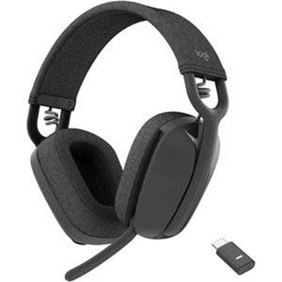 Logitech Zone Vibe Wireless UC Headset – Graphite, Exceptional Sound Quality & Comfort