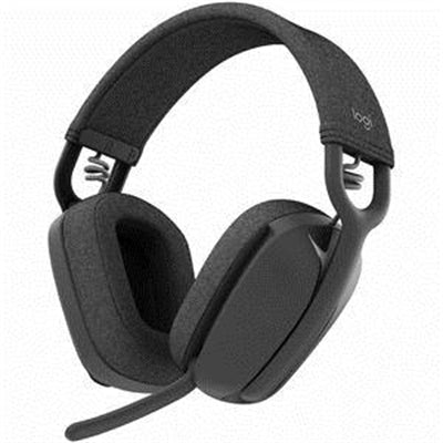 Logitech Zone Vibe 100 Wireless Headset - Comfortable Graphite Design for Clear Sound
