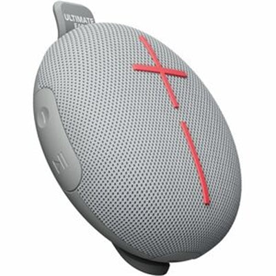 Logitech Core UE Mini Roll Gray Portable Speaker - Compact, Durable Design With Hookable Strap