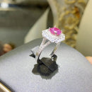 1 Carat Moissanite Zircon 925 Sterling Silver Ring - Store 42