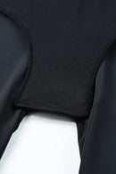 High Waist Swim Shorts