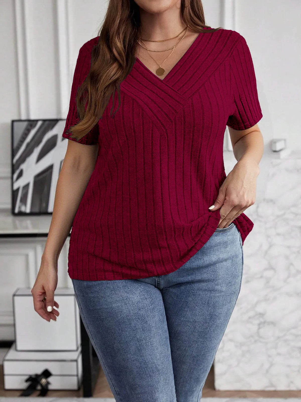 Burgundy / XL