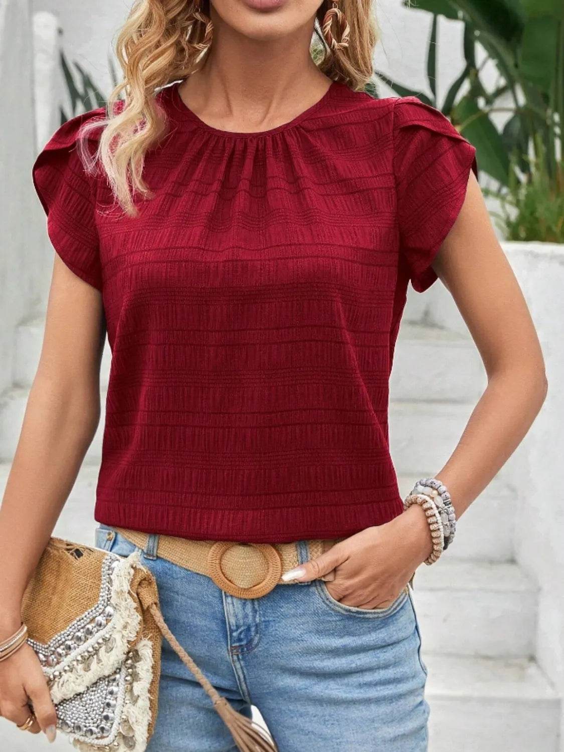 Burgundy / S