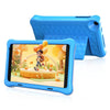 The 8-Inch Kids Tablet Android 11 by BESTSKI displayed with vibrant graphics, designed for young learners to provide a fun and safe educational experience.