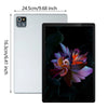 MB1001 10.1" Full HD Tablet - 1080P Display, 6GB RAM, 64GB Storage, Android 13 Silvery United States