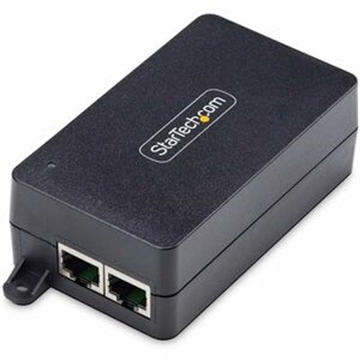 Startech 1-Port Gigabit PoE+ Injector, 30W Power Over Ethernet, 100m Range, Surge Protection